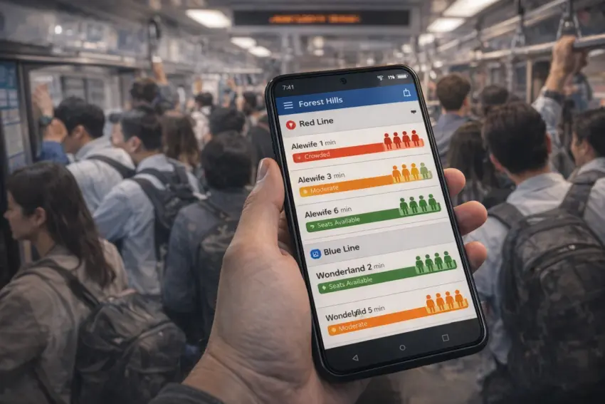 Public Transit Apps Add Real-Time Crowding Indicators During Peak Hours