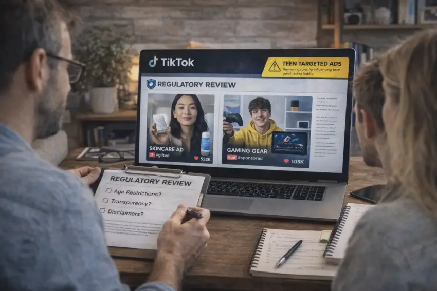 Regulators Review Rules for Influencer Ads Targeting Teen Audiences